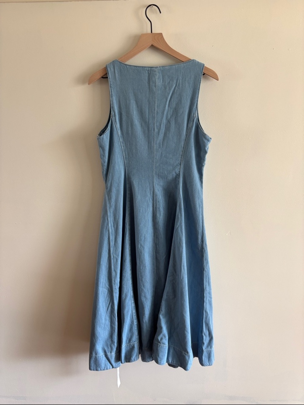 NWT Reformation • Sebsatien Denim Midi Dress - Picture 6 of 7